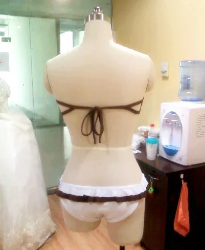 Купальник бикини Oreimo черный с рисунком кота гокоу Рури белый на заказ|cosplay