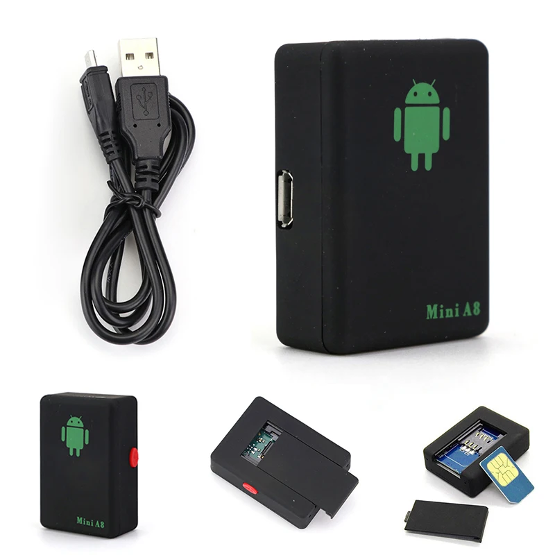 Sikeo Mini A8 GPRS трекер Rastreador Veicular для автомобиля Дети Pet GSM/GPRS адаптер отслеживания
