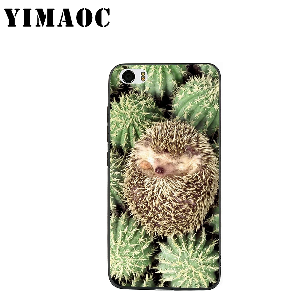 YIMAOC Ежик милый мягкий силиконовый чехол для Xiaomi Redmi Note 9 Mi 8 Se 7 6 6A A1 A2 4X 4A 5A 5 MAX 3 MiA1 |