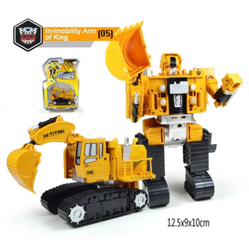 Экшн-фигурки модель робота игрушки для детей мальчиков сплав трансформер