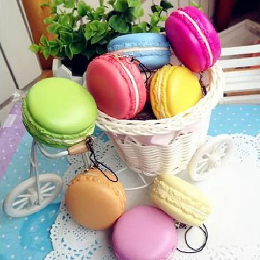 XRNT 4CM Simulation of kitchen toys Candy Colors Scented Macaron Squishy | Игрушки и хобби