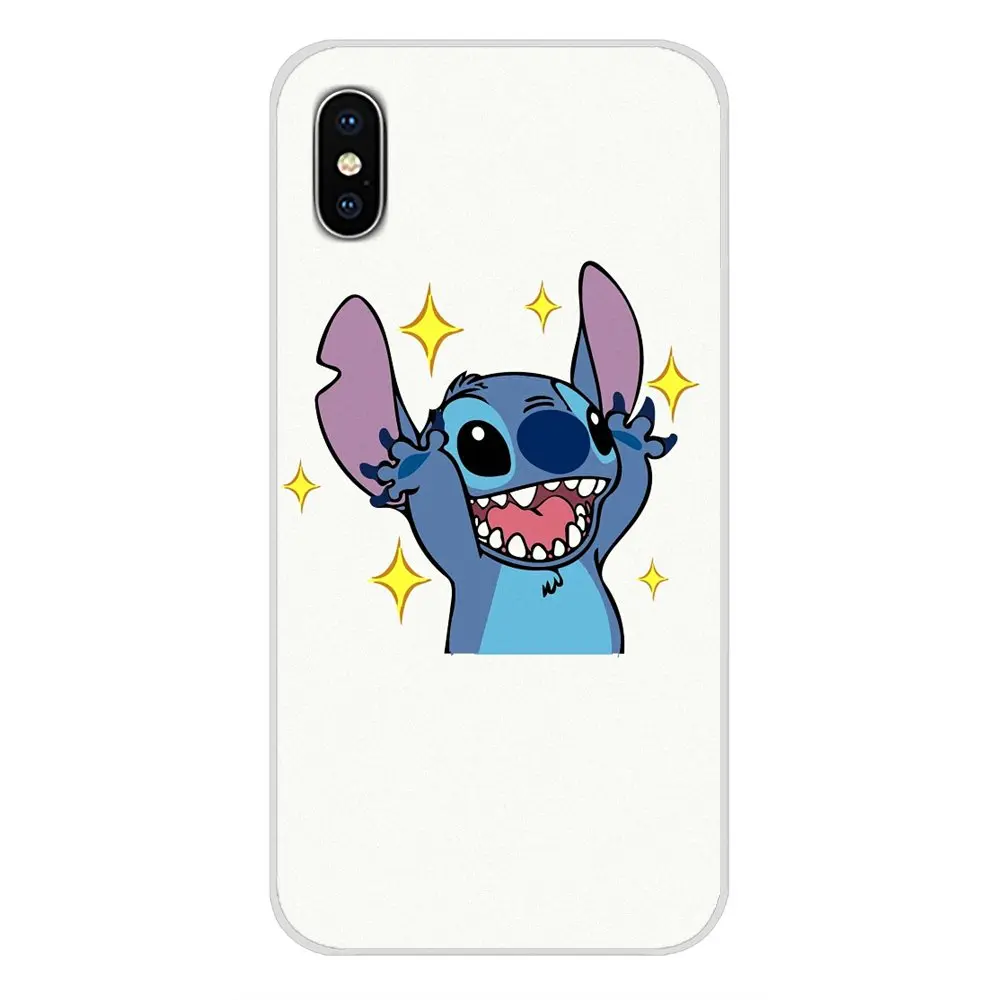 Для Samsung Galaxy A3 A5 A7 J1 J2 J3 J5 J7 2015 2016 2017 милый мультфильм Стич аксессуары чехлы для