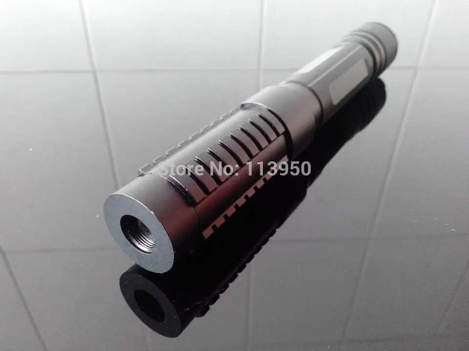 NEW!high power blue Laser Pointers 50000mw 450nm with 5pcs head adjustable light cigarettes and match free shipping |