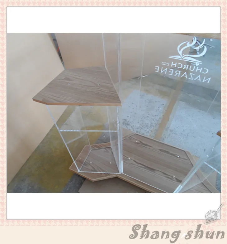 Высокое качество заказной аналой для Церковного Амвона/акрил церковь Аналой |