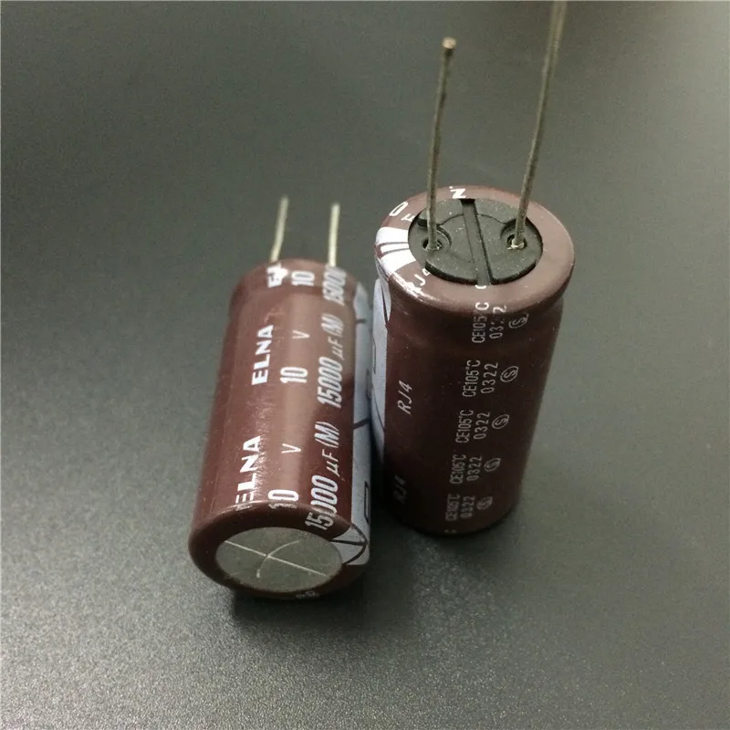 2шт 15000 мкФ 10В ELNA Япония RJ4 серии 18x35 мм 10V15000uF аудио конденсатор | Электронные