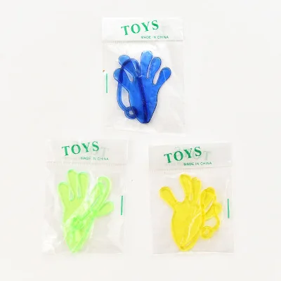 

Kids1Pcs Kids Fun Sticky Hands Palm Elastic Sticky Squishy Slap Palm Toy Kids Party Favors Novelty Gift Jokes Pranks