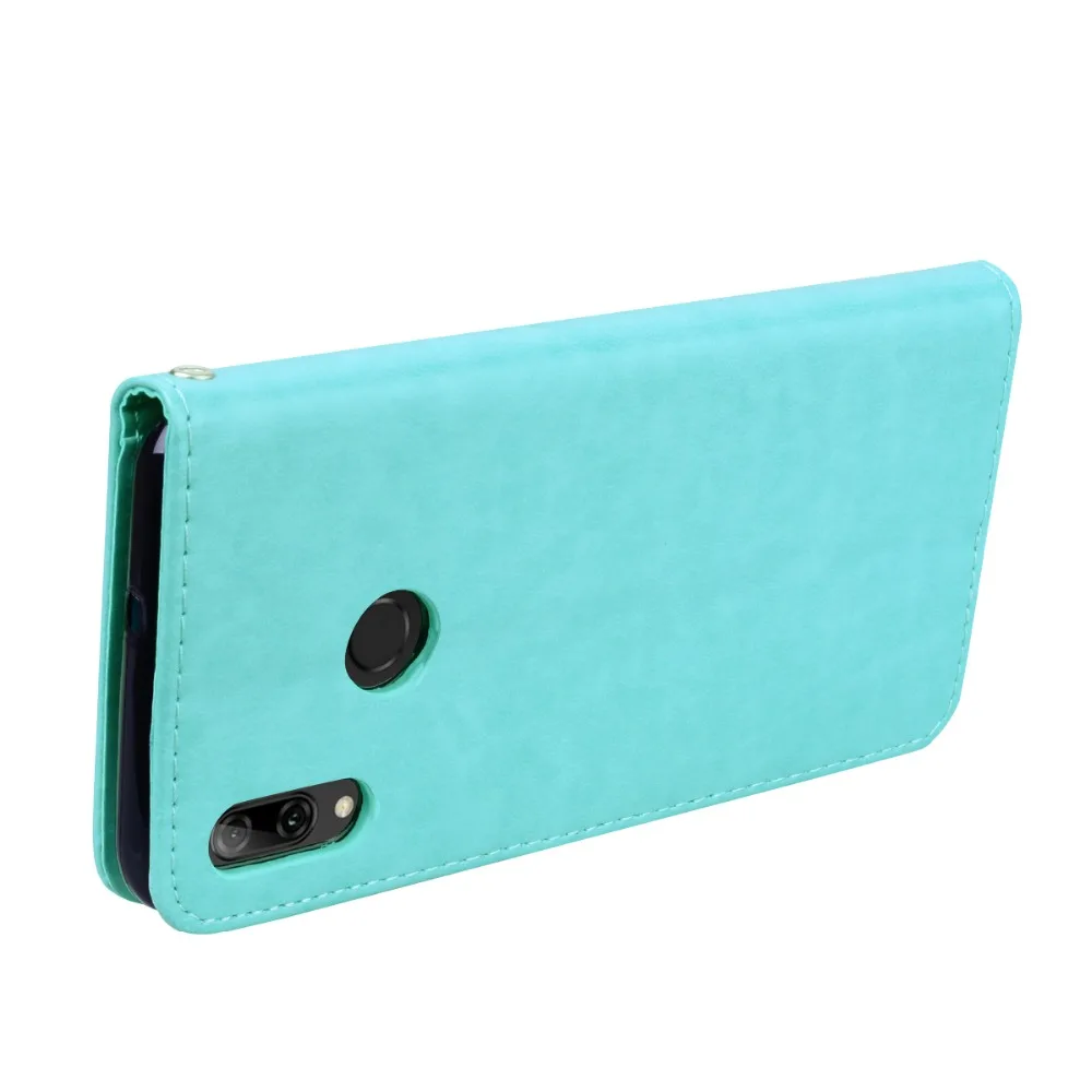 Кожаный чехол-кошелек с откидной крышкой для Huawei P Smart Y5 2019 Honor 10 Lite 6A 6X 7X 7A 7C Pro P8 P9 lite