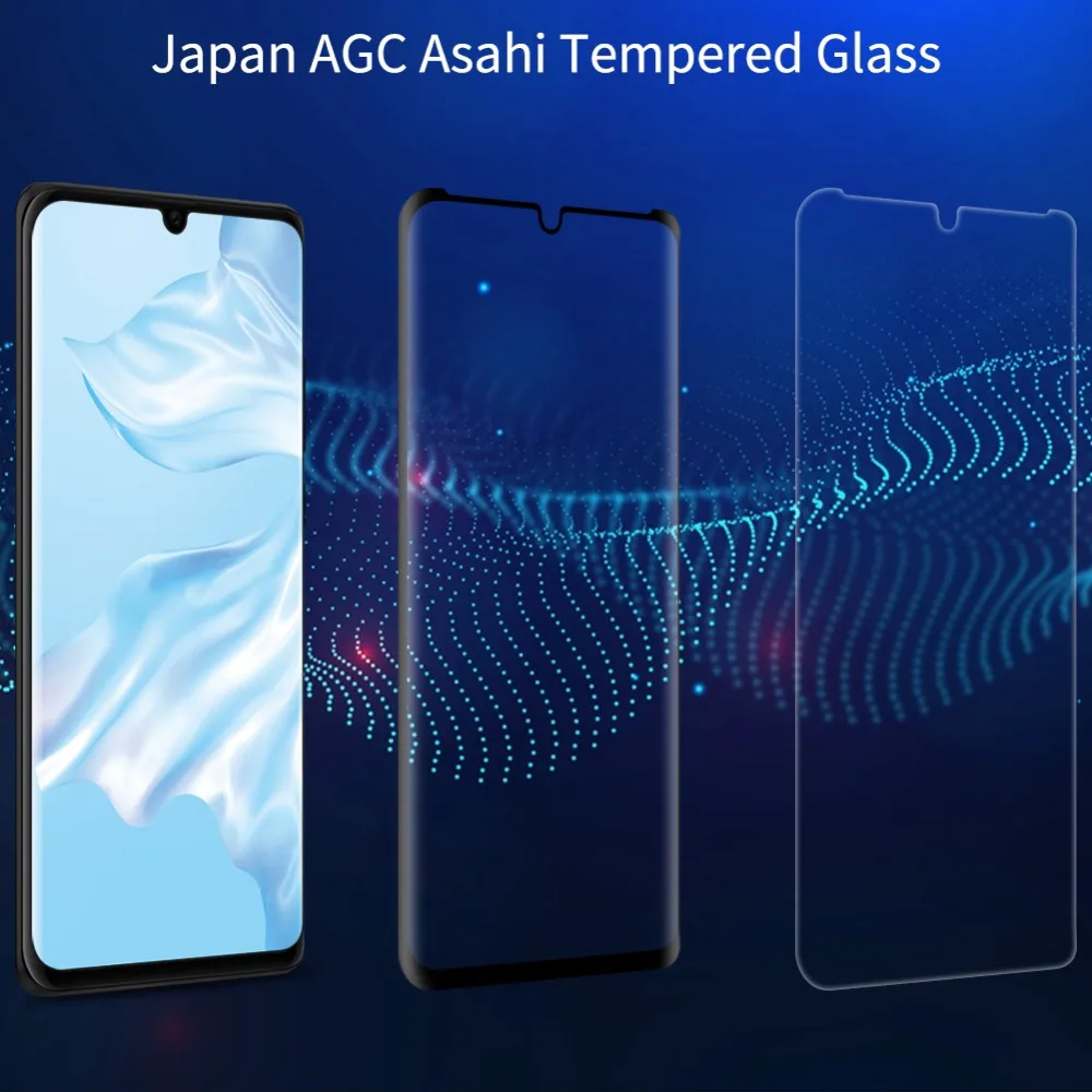 Защитная пленка NILLKIN DS MAX для Huawei Mate 20 Pro закаленное стекло 9D с полным покрытием P30 |