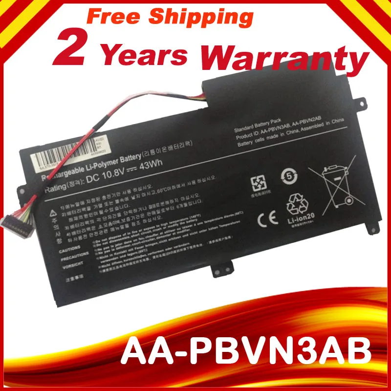 11,4 V аккумуляторная батареядля ноутбука samsung AA-PBVN3AB Np470 NP51OR5E NP510R5E Ba43-00358a NP370R4E Np510 NP370R5E 1588-3366 np450r5e