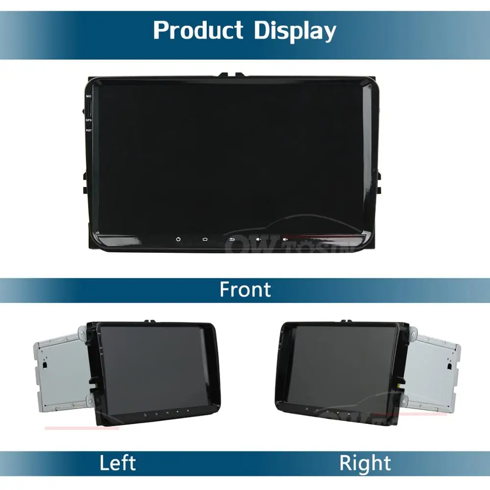 9 ''IPS 8 ядер Android 0 автомобильный DVD Радио GPS мультимедийный плеер 4G + 64G для VW Passat