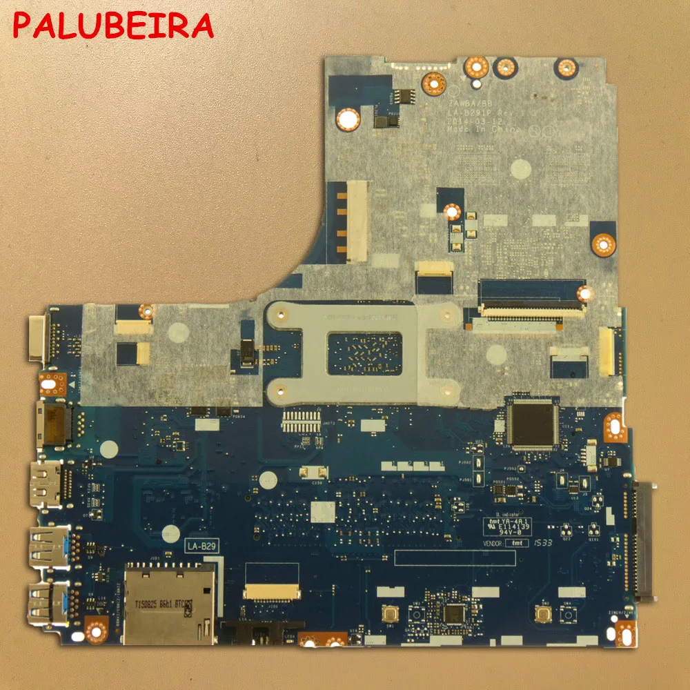 Материнская плата PALUBEIRA для Lenovo материнская ноутбука A6 с ЦП тест OK LA