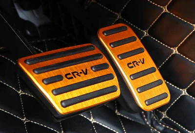 Для Хонда сrv CR-V на ремонт ускоритель Тормозная педаль Подножка для ног пластина сцепления дроссельной заслонки стайлинга автомобилей 2 шт./компл