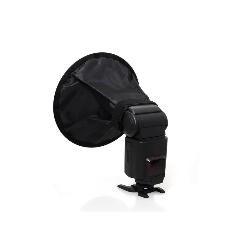 20 см мини-круглый софтбокс рассеиватель для вспышки Canon Speedlite 580EX 430EX 550EX 540420ez EX SB900
