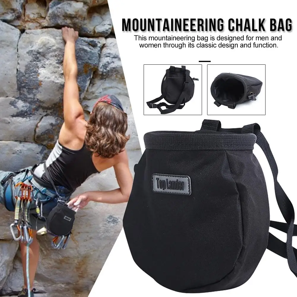 

Outdoor Climbing Magnesium Powder Bag Pockets Hiking Waterproof Dry Hand Magnesium Powder Large Capacity Bag Climbing Supplies