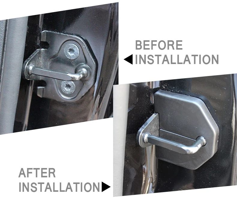 8 шт./компл. Автомобильная отделка дверного замка крышка контрольный рычаг двери