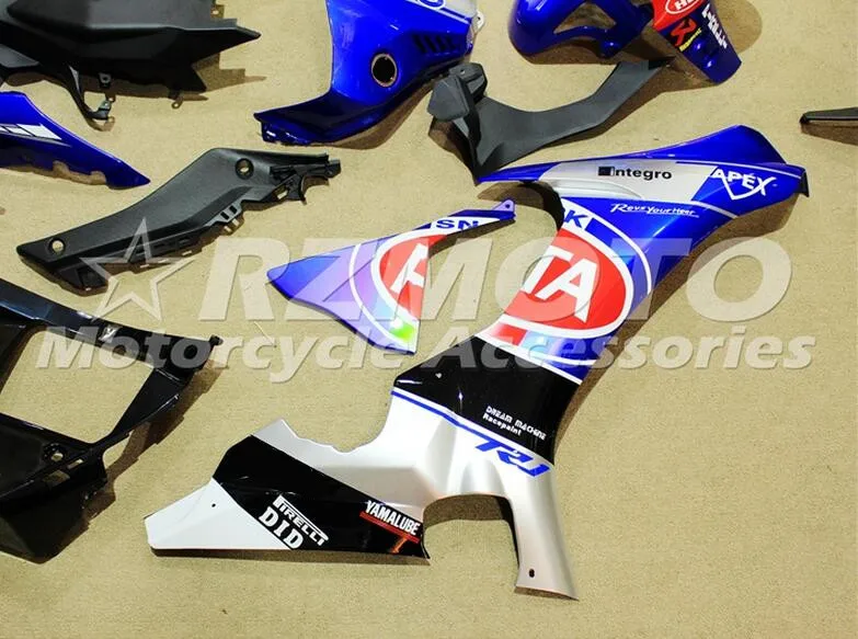 Комплект обтекателя впрыска подходит для YAMAHA YZFR1 YZF R1 15 16 17 18 YZF1000 ABS Обтекатели на заказ cool PATA