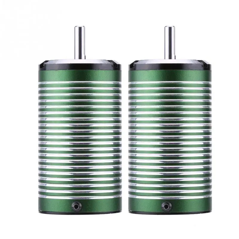 1 шт. 3665 3600KV 4500KV 4 полюса металлический мотор RC частей для 1/8 1/10 1/12 пульт