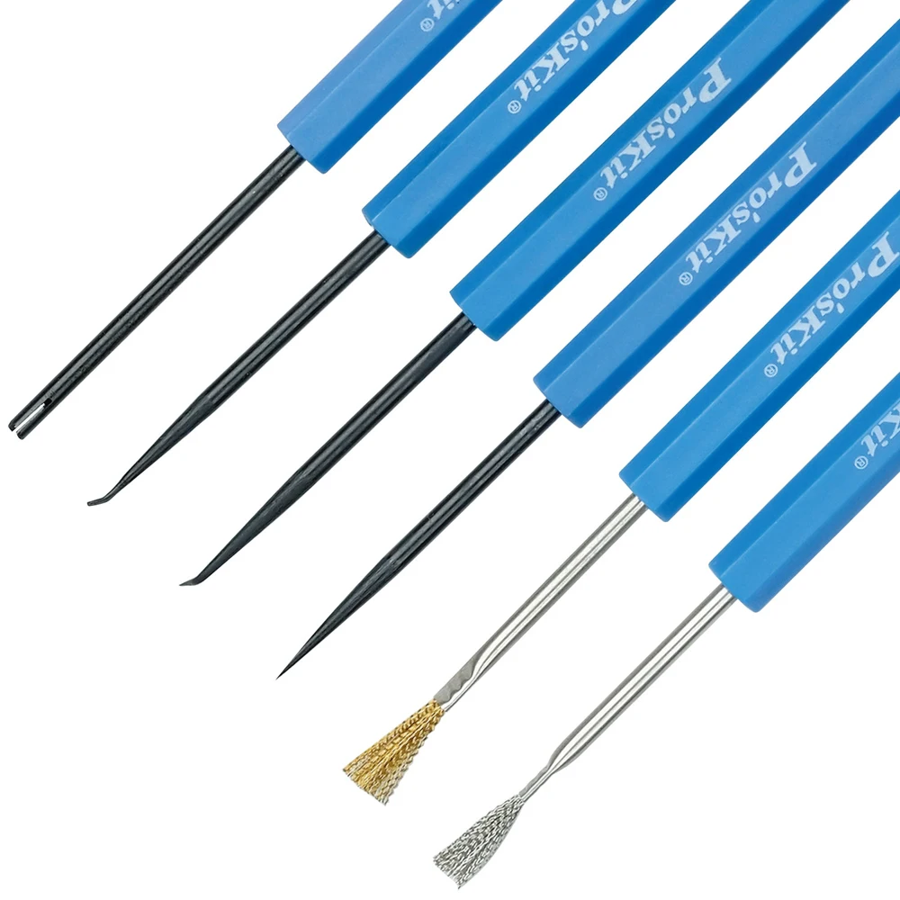 DP-3616 Pro'sKit инструменты для припоя помощь Пинцет сварки паяльник паяльная работа