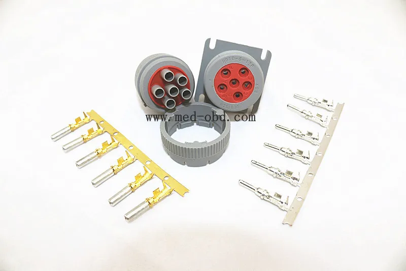 Deutsch РАЗЪЕМ J1708 6pin разъем OBD2 кабель|cable connector|cable 6pincable obd2 |