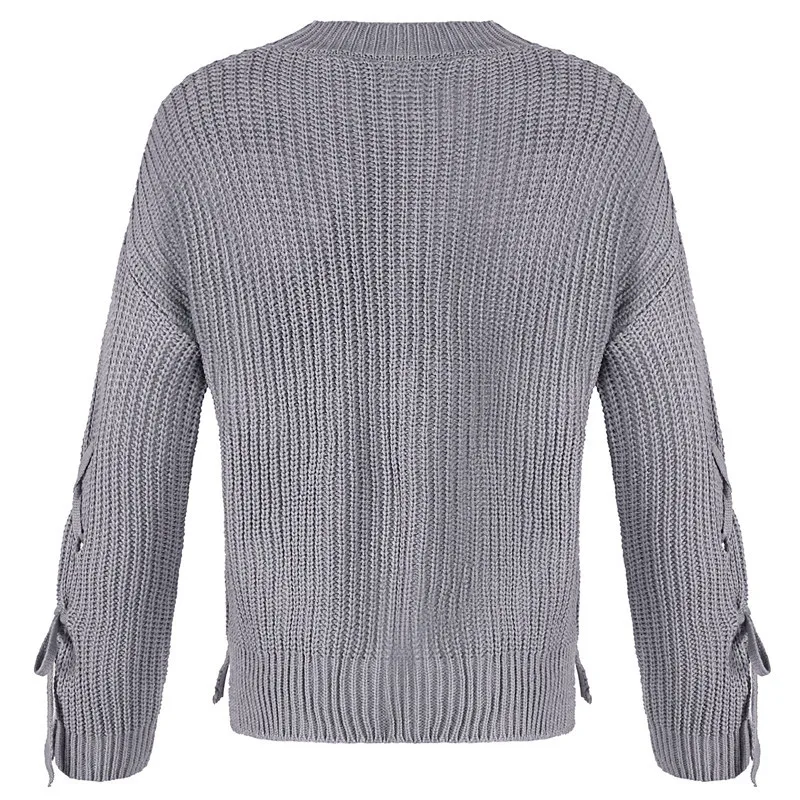 Moosor 2018 New Fashion Autumn Winter Casual Pullover Solid Warm Sweater O-Neck Women Tops Shirt Sweaters Pullovers | Женская одежда