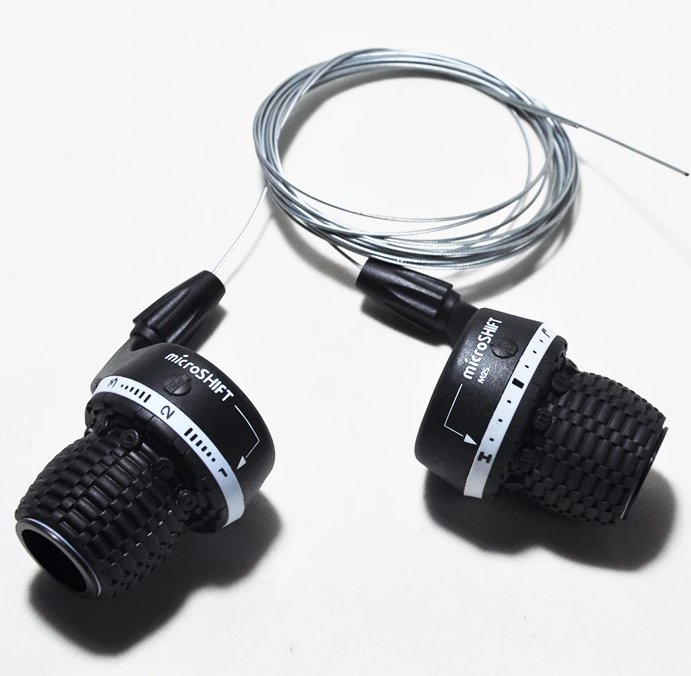 Microshift 18 21 24 S поворотная ручка Шестерни весла туда и обратно 3X6/7/8 Скорость твист переключения передач велосипед механизм переключения передач