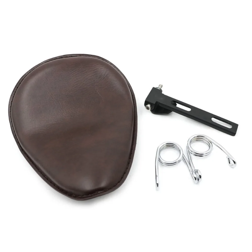 Мотоцикл ретро драйвер Solo Seat + 3 &quotпружинный кронштейн t бар для Yamaha XV Road Star V XVS
