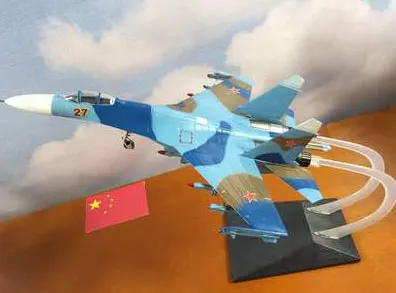 SU-27 1/72 весы военно-воздушные силы СССР Микояна миг-29 истребителей китайский F-11 F-7 Пластик самолет статическая модель коллекционный подарок игрушка - Цвет: SU-27