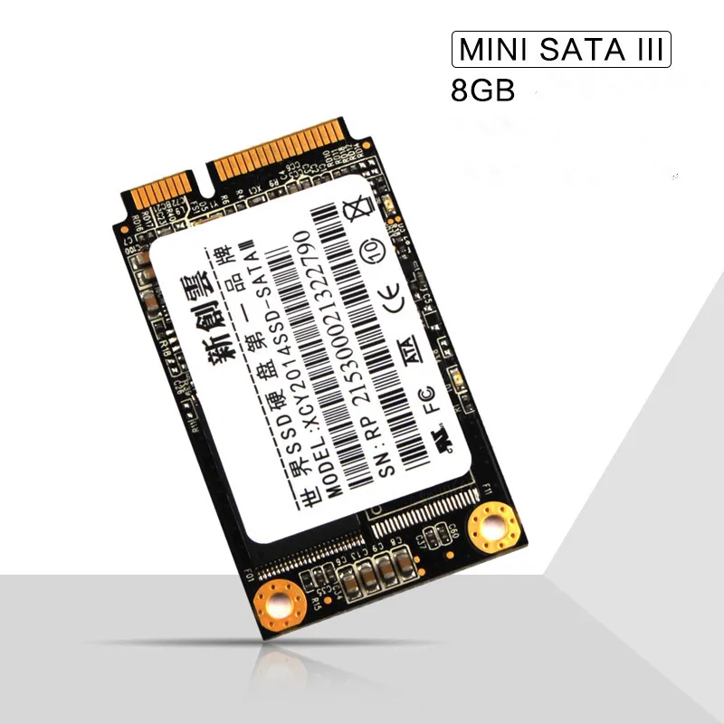 Msata hdd мини-sata ssd PCIE msata 8 ГБ мини может обратиться в настольной / ноутбук сервер |