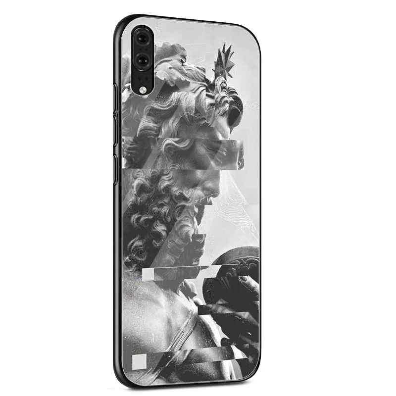 Стеклянный чехол Desxz Mona Lisa Art Для Huawei P10 P20 Lite Pro P Smart Mate 10 20 Y6 Y9 Honor 7A 8X9