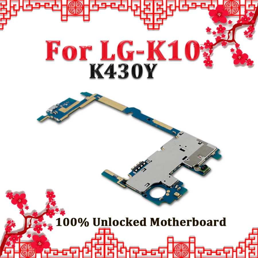 Тестирование высокое качественная материнская плата для LG K10 K430Y материнская плата, Замена для LG K10 K430Y материнскую плату с полным набором чипов