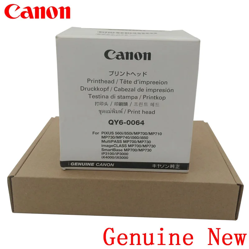 Подлинная Новый QY6 0064 печатающая головка Печатающая Canon iX4000 iX5000 iP3100 iP3000 560i 850i MP700