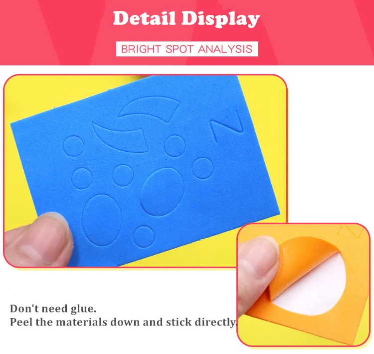 Детские DIY EVA сумки ручной работы DIY 3D наклейки для рукоделия игрушки для детского сада DIY игрушки ручной работы мешки для материалов мультфильм маленькие сумочки