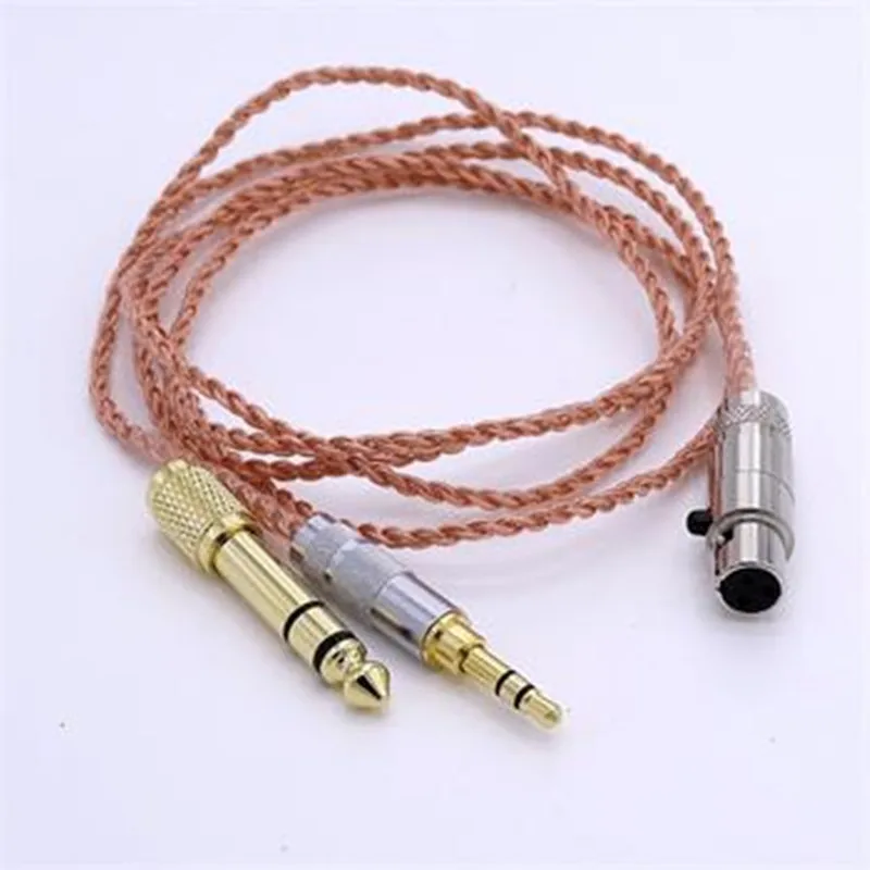 1,2 м 4 ядра 5N OFC HIFI кабель для наушников кабель обновления для AKG K272 K242 K702 Q701