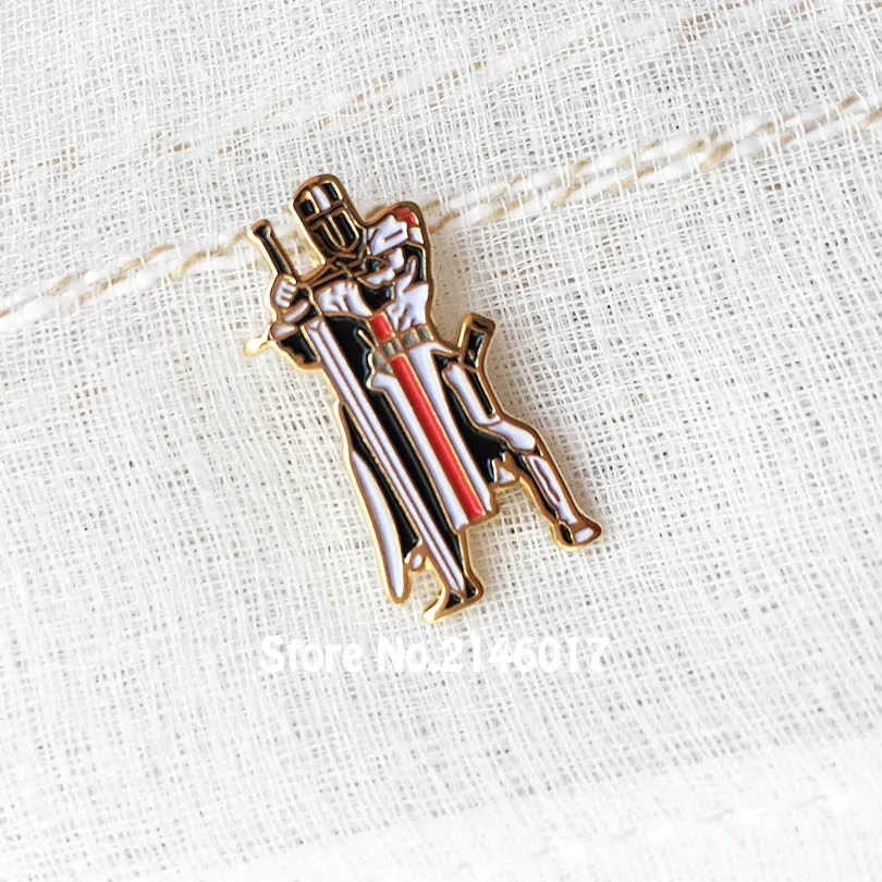 10 шт значки масонов бесплатно металлический значок ремесло масонские Рыцари