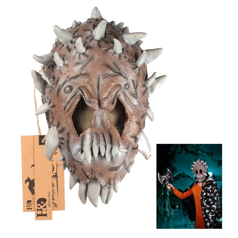 H &amp D страшная маска для Хэллоуина латексная косплея Devil Monster (Alien4) | Дом и сад
