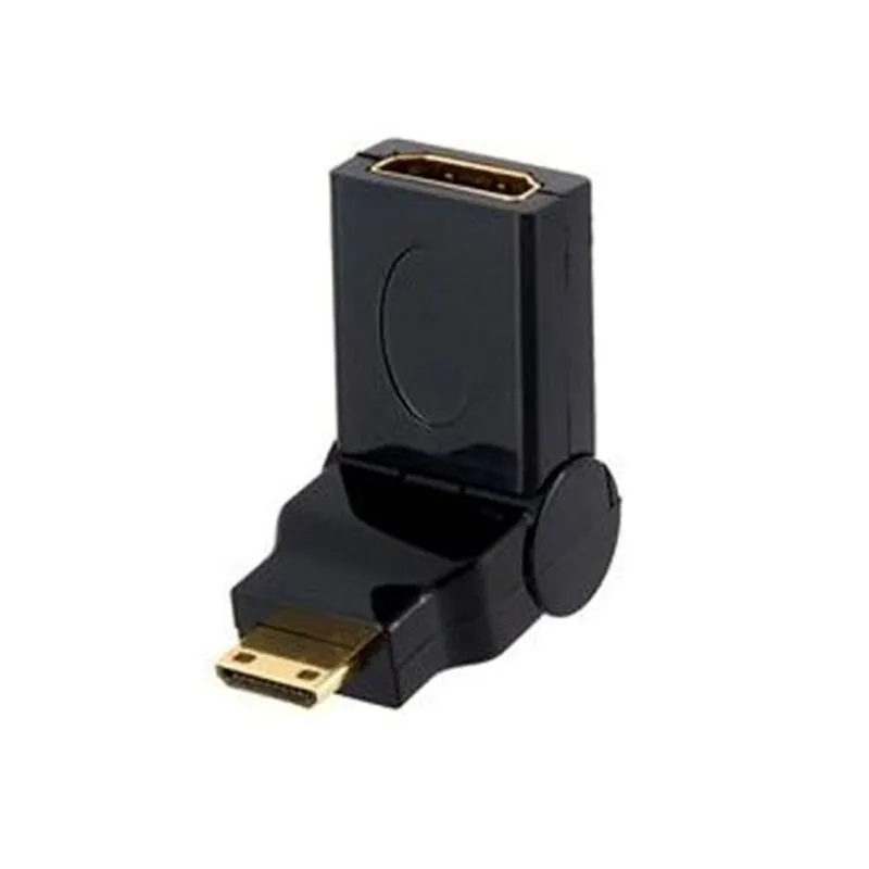 

Переходник Mini HDMI (штекер)/HDMI (гнездо), прямоугольный
