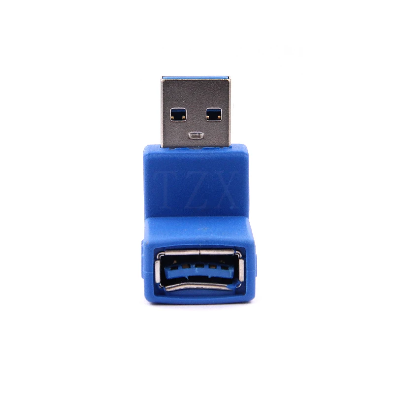 1 шт. Новинка горячий правый угол USB 3 0 тип А штекер-гнездо разъем адаптер
