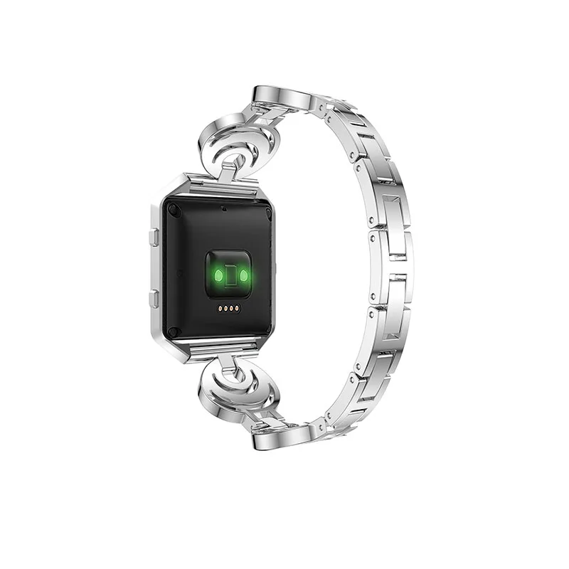 Металлический ремешок Bling Стразы для часов Fitbit Blaze роскошный модный браслет 22 мм |