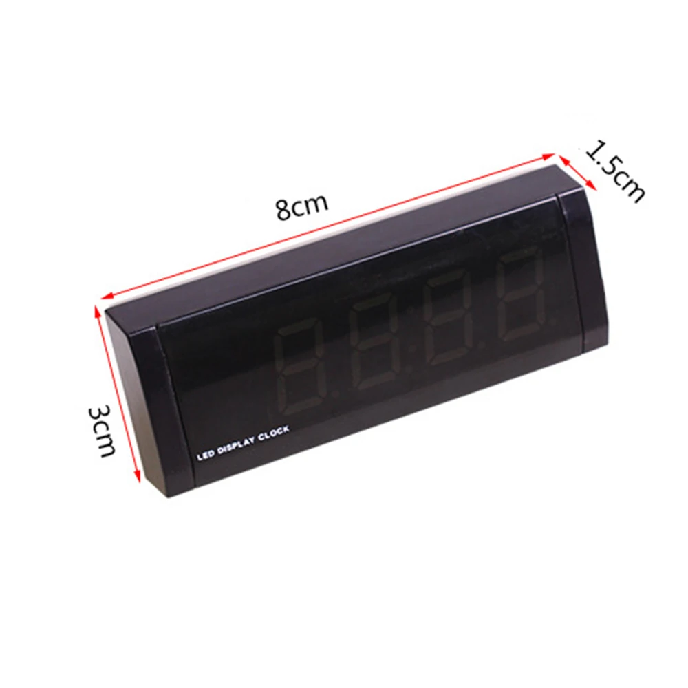 Украшение для автомобильных часов светящийся электронный дисплей измеритель