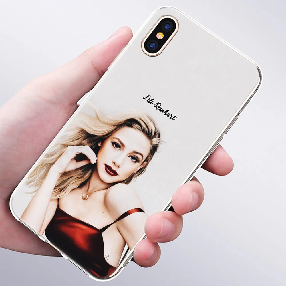 Hot Lili Reinhart Riverdale Soft Silicone Fashion Case for Apple iPhone 11 Pro XS MAX XR X 7 8 Plus 6 6s Plus 5 5C 5S SE Cover