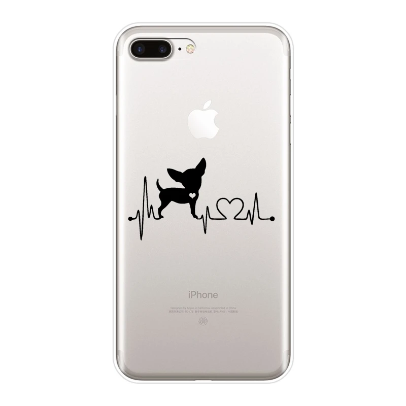 Мягкая задняя крышка для iPhone 6 S 7 8 X XR XS Max милый силиконовый чехол телефона с