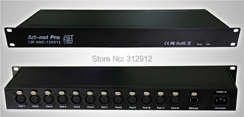 ArtNet DMX 12Artnet для конвертер Artnet вход 512 канала * 12 портов|converter 2d to 3d|converter vhsconverter fahrenheit