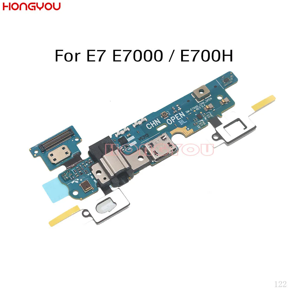 5 шт./лот для Samsung Galaxy E7 E7000 E700H SM-E7000 USB-коннектор зарядки док-станции разъем штекер