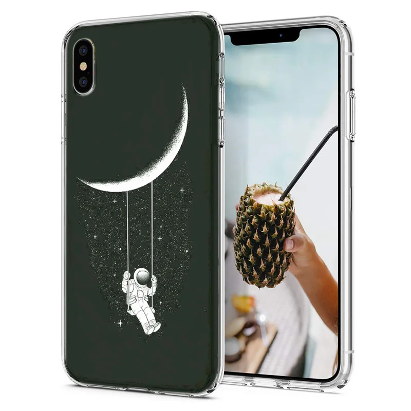 Luxury Flower Patterned Phone Cases For iPhone X XS XR Case Covers Soft Silicone TPU Cover iPhone6 7 8 plus Max M804 |