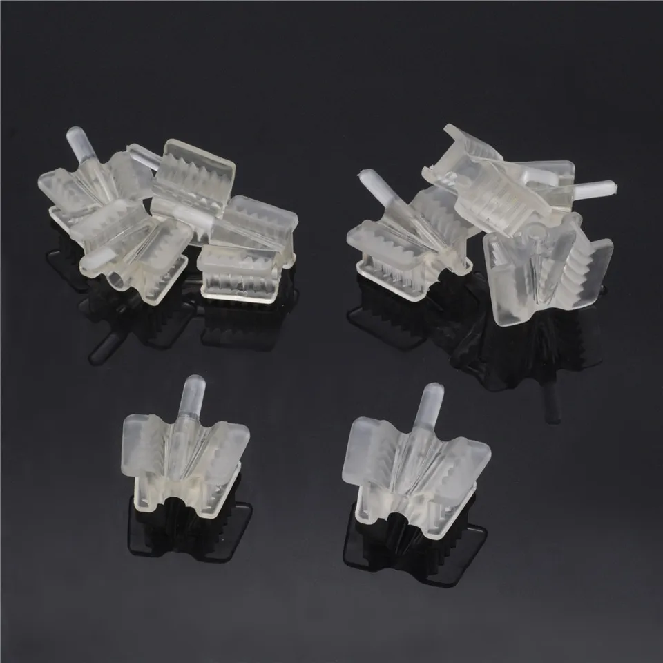 

20Pcs Dental Silicone Mouth Prop Support Holding Saliva Ejector Suction Tip