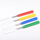 Пластиковая ручка ремесло резец стежка Unpicker удаленный швейный инструмент случайный цвет