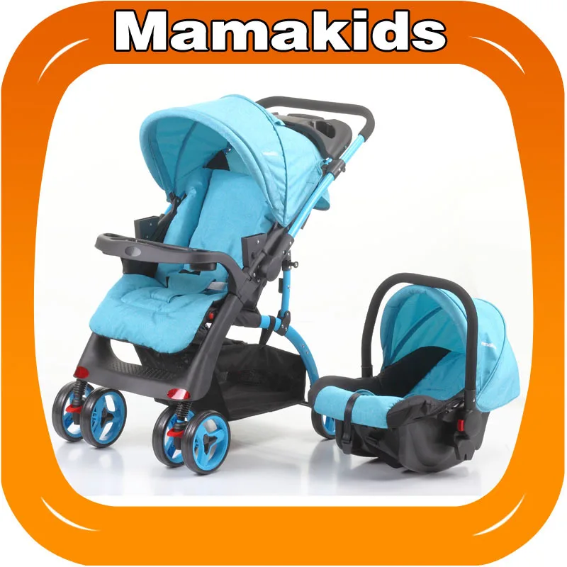 Многофункциональная коляска Mamakids 2 в 1 с откидывающейся спинкой легкая складная