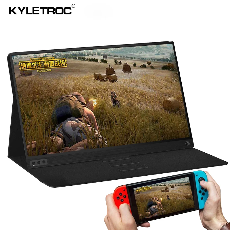 Портативный монитор 15 6 ”светодиодный usb type C Hdmi игровой ips1920 * 1080p HD дисплей для PS4