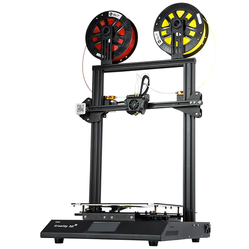 Горячая CREALITY CR-X 3D-принтер, многоцветная печать, Набор для творчества, сенсорный экран, двойной охлаждающий веер, 3D-принтер