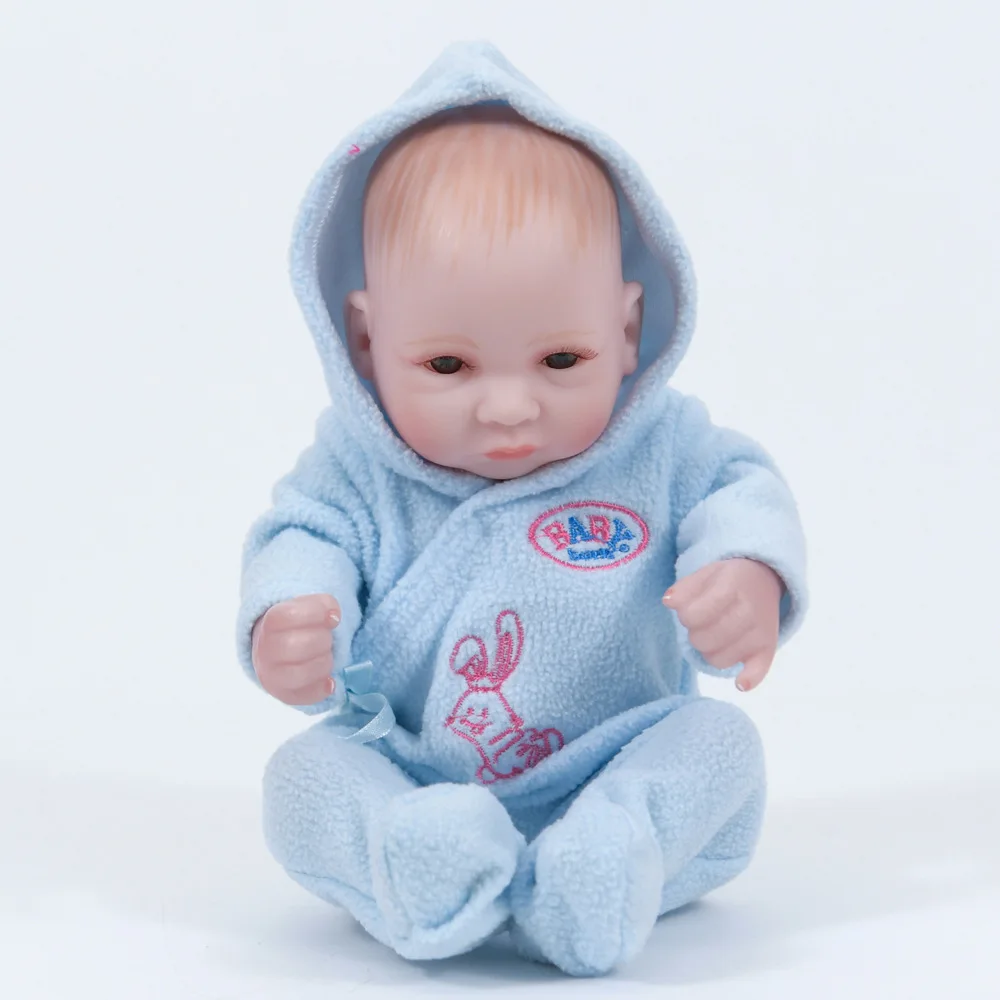 Новый дизайн 28 см мини Новорожденный ребенок полностью силиконовые виниловые